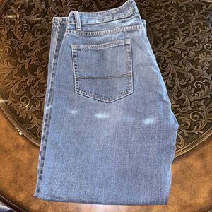 Iron Clothing Co Jeans Mens 36x30 Vintage Blue Straight Loose